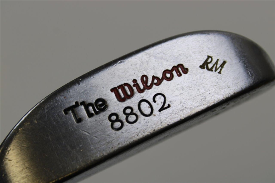 The Wilson 8802 Rm 10185 Putter New Grip