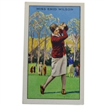 Miss Enid Wilson Park Drive Cigarettes Champions Card No. 31 of 48