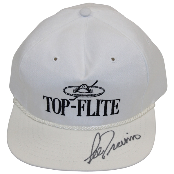 Lee Trevino Signed Top-Flite Hat JSA ALOA