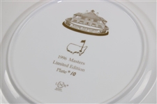 1996 Masters Tournament Lenox Commemorative Member Plate #10 with Original Box