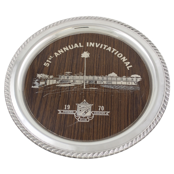 1970 Phoenix Country Club 51st Annual Invitational Plate
