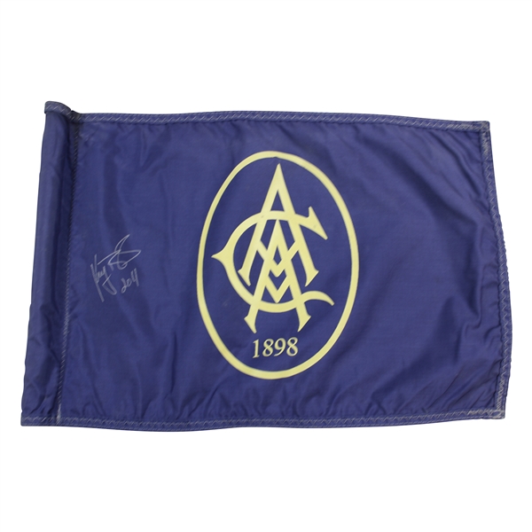 Keagan Bradley Signed Atlanta Athletic Club Flag JSA ALOA