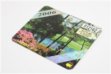 2006 Masters Tournament SERIES Badge #R12162 - Phil Mickelson Winner