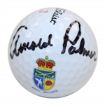 Arnold Palmer Signed Royal Birkdale (Site of 1961 Open Champ. Win) Logo Golf Ball JSA ALOA