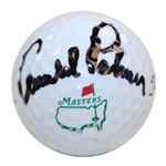 Arnold Palmer Signed Masters Logo Golf Ball JSA ALOA