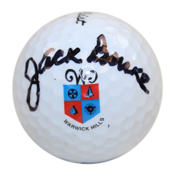 Lot Detail Jack Burke Signed Warwick Hills (Site 15th Win in HOF Career) Logo Golf Ball JSA ALOA