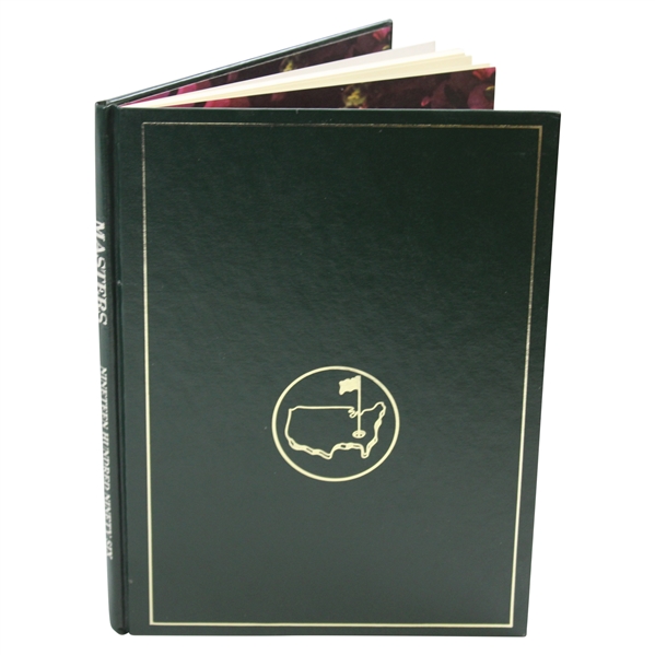 1996 Masters Tournament Green Annual Book - Nick Faldo Winner