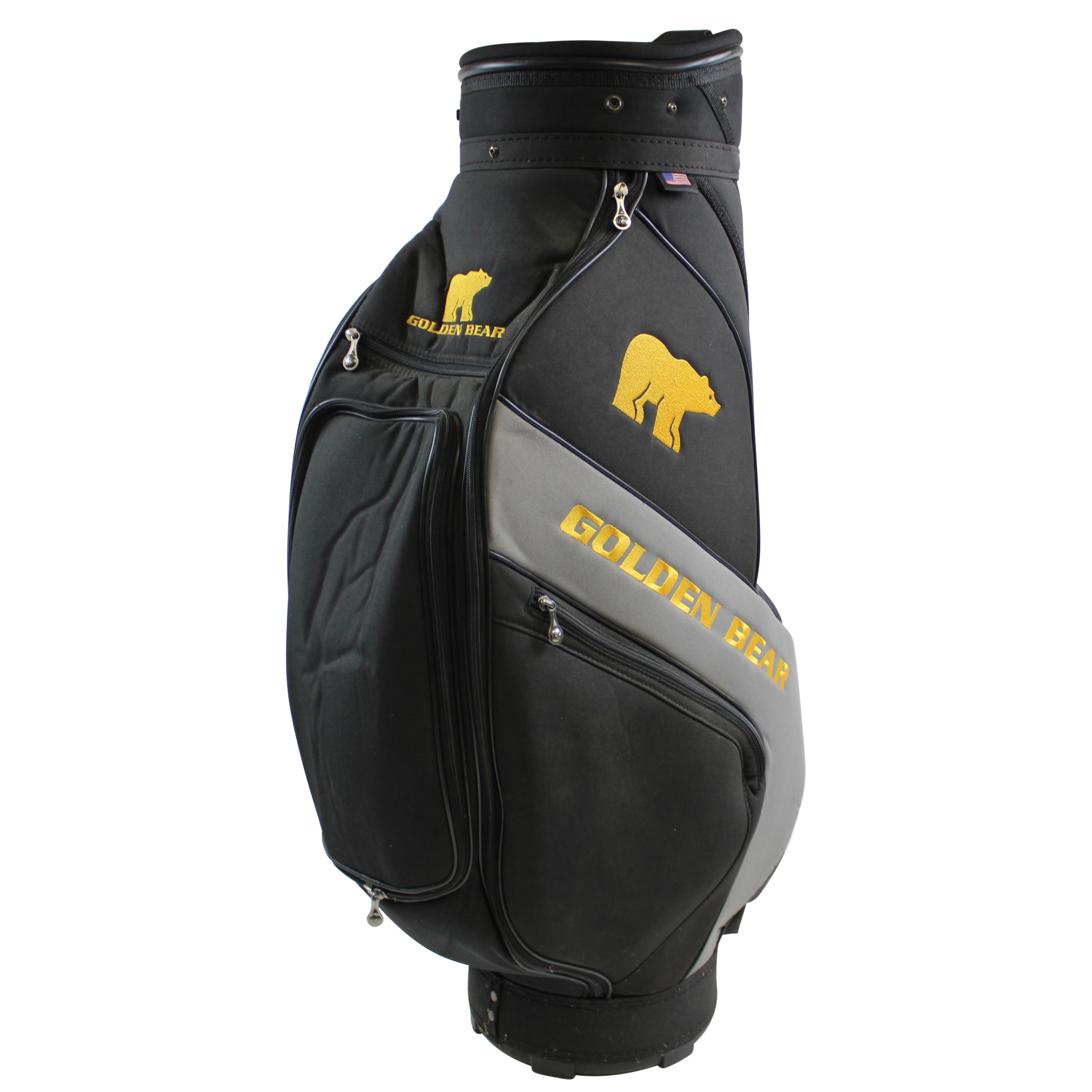 Lot Detail - Jack Nicklaus Golden Bear Black Golf Bag