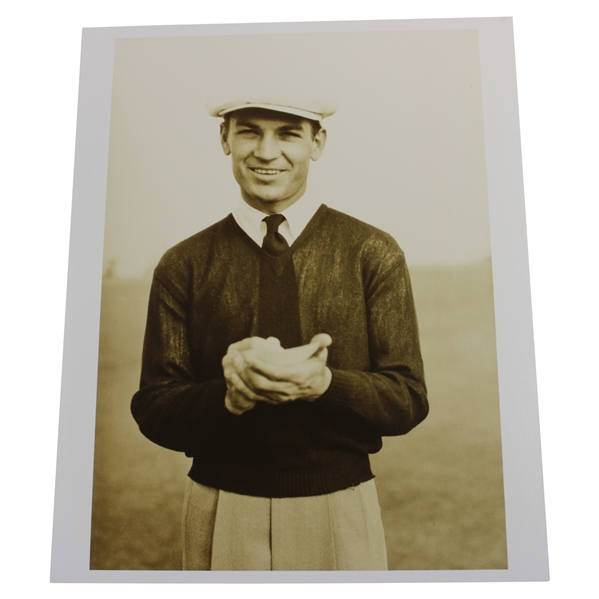 Ben Hogan Press 8 X 10 Photo Stamped “New York City Golf Archives” 