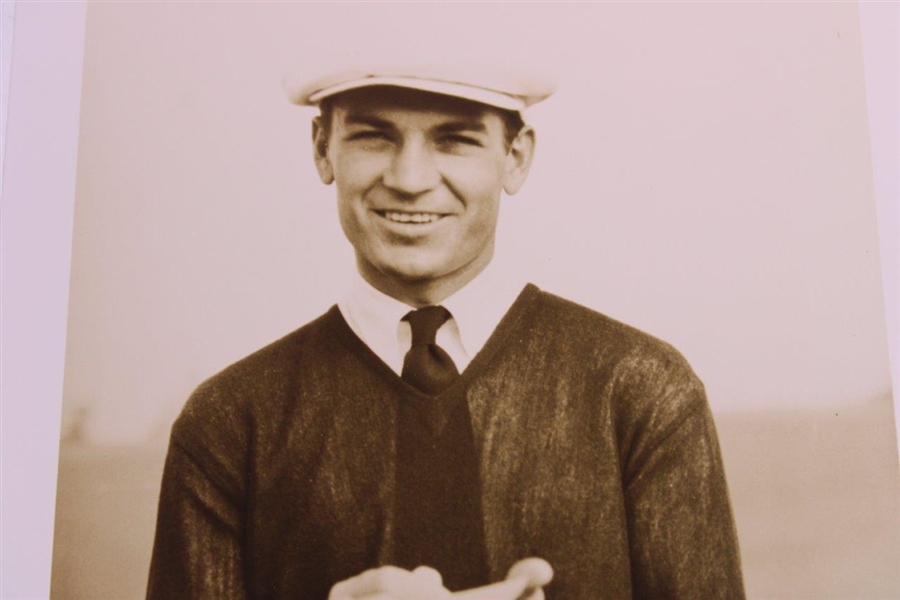 Ben Hogan Press 8 X 10 Photo Stamped “New York City Golf Archives” 