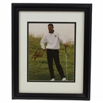 Tiger Woods Circa 1995 Signed Stanford Photo - Framed JSA ALOA