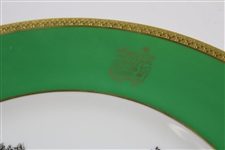 Augusta National Clubhouse Wedgwood Bone China Ltd Ed Plate #110 - Gifted to Bobby Jones' Son Robert Tyre III