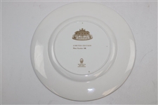 Augusta National Clubhouse Wedgwood Bone China Ltd Ed Plate #110 - Gifted to Bobby Jones' Son Robert Tyre III