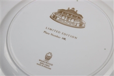 Augusta National Clubhouse Wedgwood Bone China Ltd Ed Plate #110 - Gifted to Bobby Jones' Son Robert Tyre III