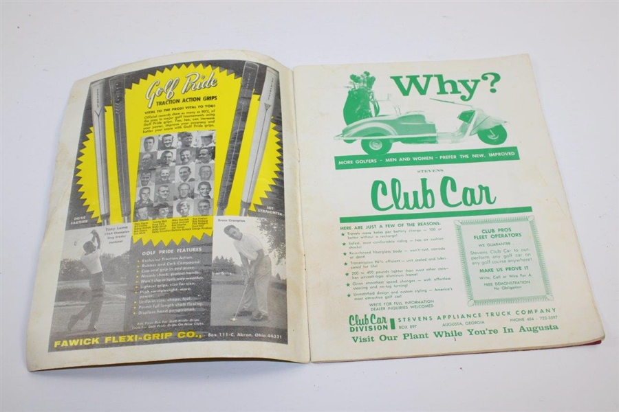1964 April in Augusta 'Masters Week' Magazine - April 5-12, 1964 