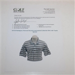 Chi-Chi Rodriguez's Personal Descente International Collection Shirt with Toyota Sponsor
