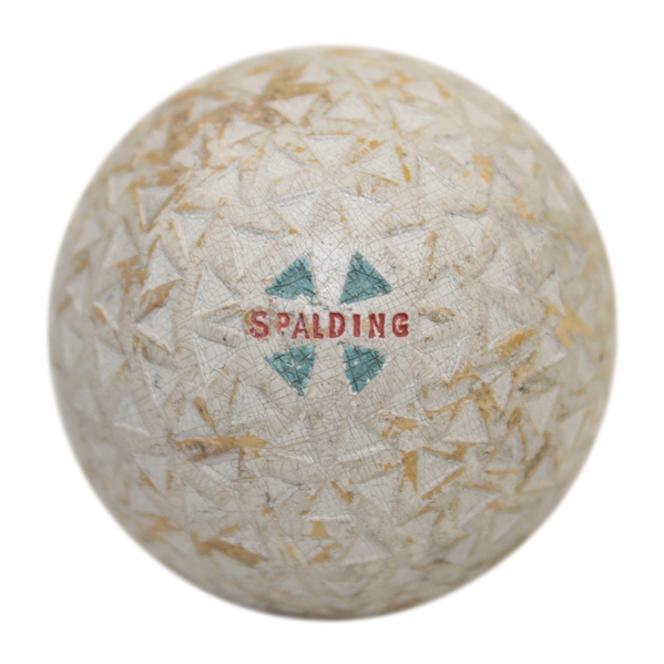 Spalding Triangle Mesh Pattern Golf Ball