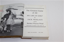 The Greatest Game of All: My Life in Golf 1969 Book Signed by Jack Niclkaus JSA ALOA