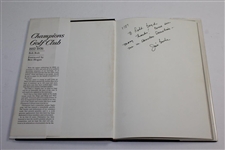 Champions Golf Club: 1957-1976' Book by Bob Rule Inscribed by Jim Burke