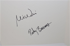 Mike Weir Signed 2003 Masters Champion Dinner Menu - Night of Win!  JSA ALOA