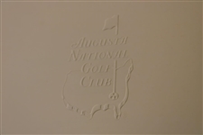 Mike Weir Signed 2003 Masters Champion Dinner Menu - Night of Win!  JSA ALOA