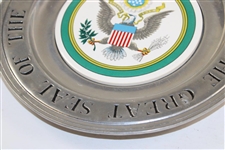 The Great Seal of The United States of America Pewter Plate 