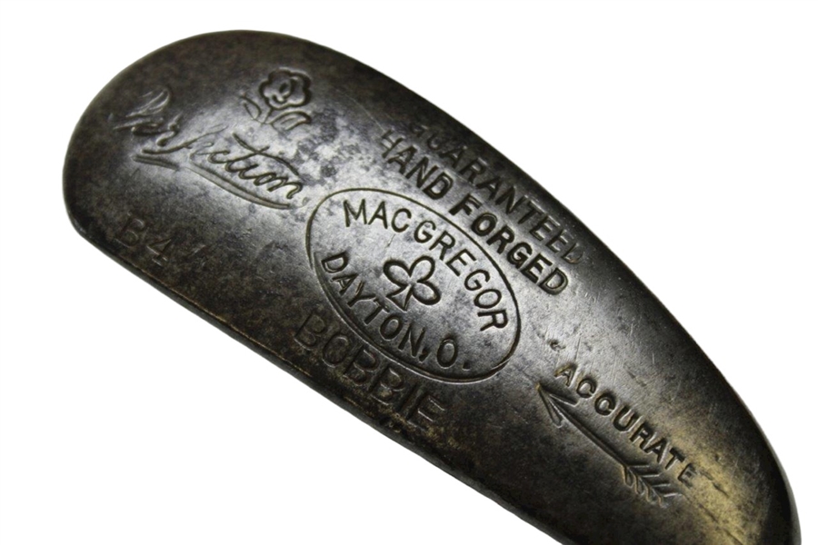 MacGregor Guaranteed Hand Forged Perfection B4 'Bobbie' Iron with Shaft Stamp