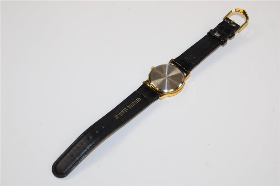 Circa 1980's Masters Gold/Copper Tone Watch with Warranty Paperwork in Case