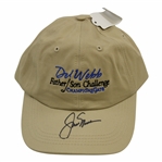 Jack Nicklaus Signed Del Webb Father/Son Challenge at Champions Gate Hat JSA #P17376