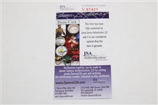 Rory McIroy Signed 2014 The Open Championship at Royal Liverpool Flag JSA #V87401