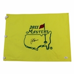 Jack Nicklaus Signed 2011 Masters Tournament Embroidered Flag JSA #Y62176
