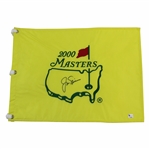 Jack Nicklaus Signed 2000 Masters Tournament Embroidered Flag JSA ALOA