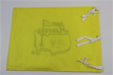 Charles Coody Signed 2005 Masters Tournament Embroidered Flag with '1971' JSA ALOA