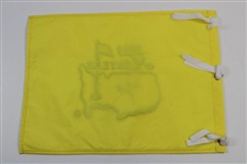 Adam Scott Signed 2013 Masters Tournament Embroidered Flag JSA ALOA