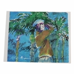Byron Nelson Signed LeRoy Neiman Byron Nelson Print JSA ALOA