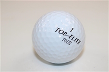 Tom Kite Signed Top-Flite Tour SD-100 1 Logo Golf Ball JSA ALOA