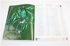 Hal Sutton Signed 2001 The Players Magazine & Pairing Sheet JSA ALOA