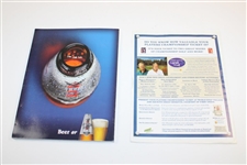 Hal Sutton Signed 2001 The Players Magazine & Pairing Sheet JSA ALOA