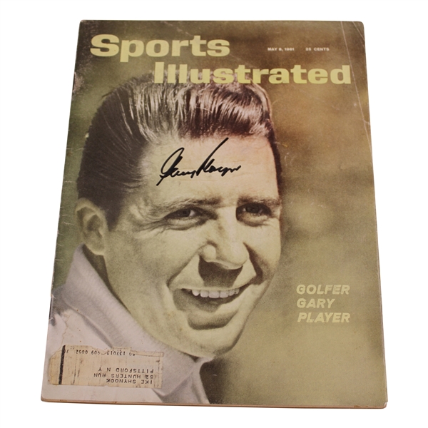 Gary Player Signed May 8, 1961 Sports Illustrated Magazine JSA ALOA