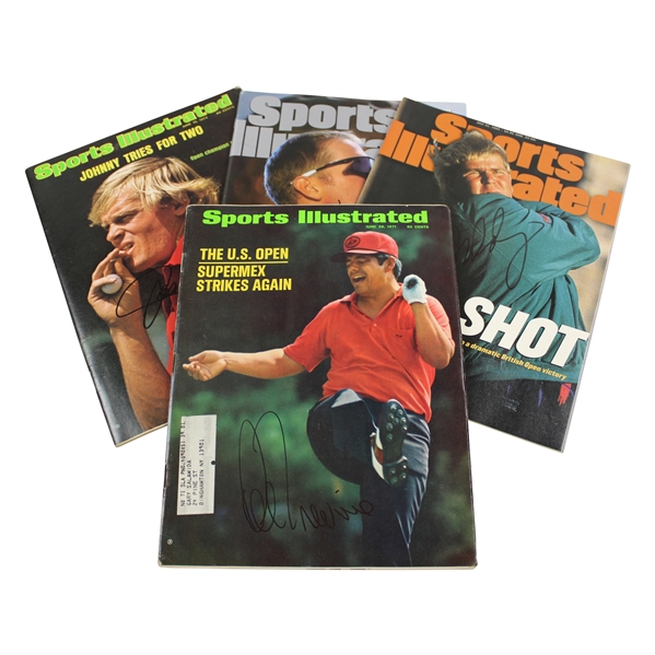 Major Champs Trevino, Miller, Daly & Duval Signed Sports Illustrated Magazines JSA ALOA