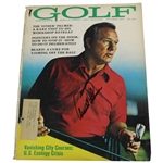 Arnold Palmer Signed Golf Magazine Cover October 1970 JSA ALOA 