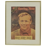 Arnold Palmer Signed The Sporting News Magazine April 4 1970 - Framed JSA ALOA
