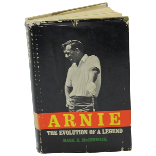 Arnold Palmer Signed Arnie Golf Book To Brad JSA ALOA