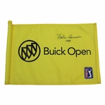 Hale Irwin Signed 1981 Buick Open Embroidered Flag JSA ALOA