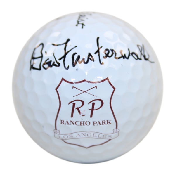 Dow Finsterwald Signed Rancho Park Logo Golf Ball - Site of 1960 LA Open Win JSA ALOA