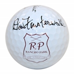 Dow Finsterwald Signed Rancho Park Logo Golf Ball - Site of 1960 LA Open Win JSA ALOA