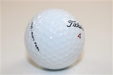 Don January Signed Preston Hollow Country Club Logo Golf Ball - Site of '56 Dallas Centennial Open JSA ALOA