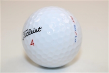 Dow Finsterwald Signed Indianapolis Speedway Logo Golf Ball - Site of '63 500 Festival Open Win JSA ALOA