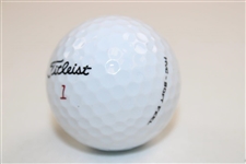 Billy Casper Signed Indianapolis Speedway Logo Golf Ball - Site of (3) 500 Festival Open Wins JSA ALOA