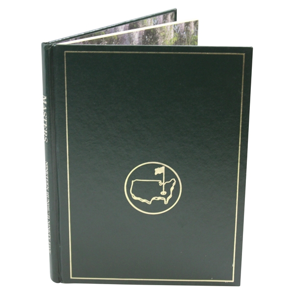 1995 Masters Tournament Green Annual Book - Ben Crenshaw Winner